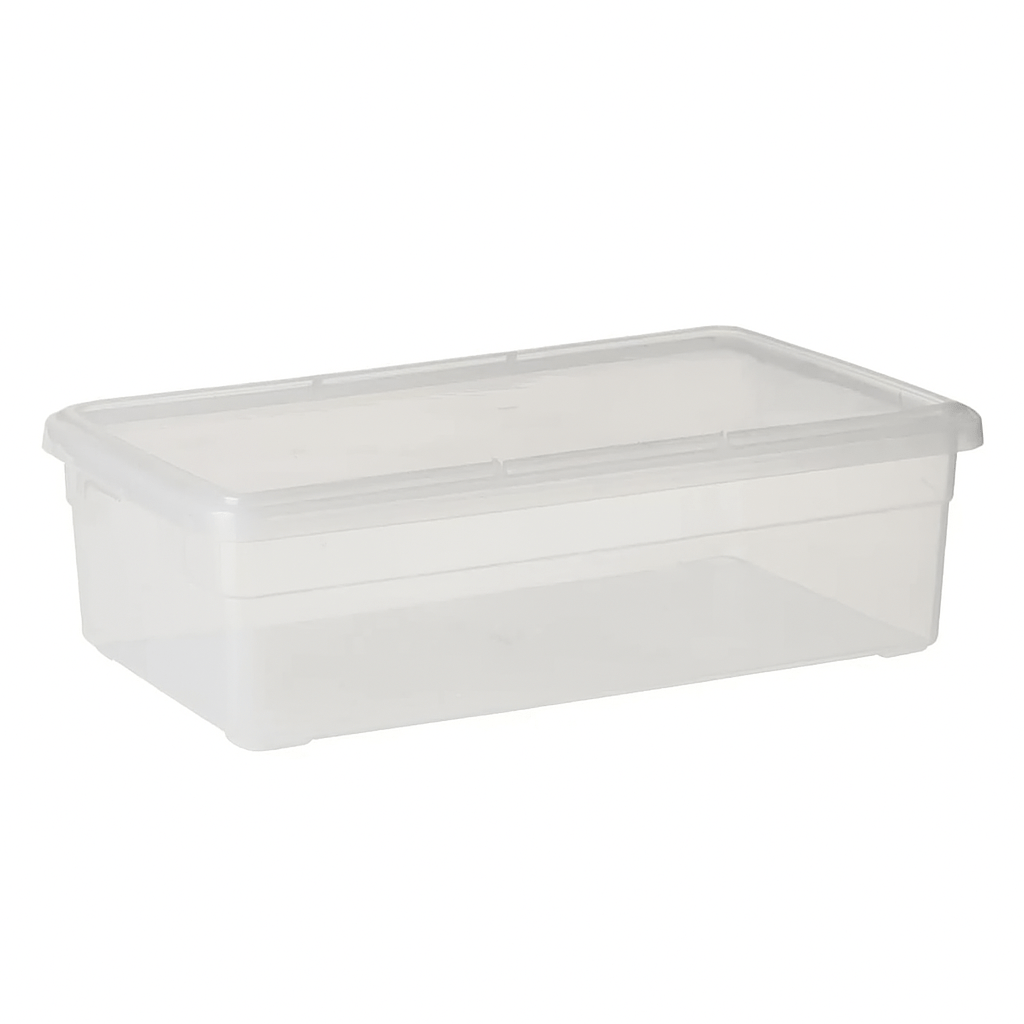 TOW Tubb. Clear Storage Box with Lid - 4.8 L - The Organizing Warehouse