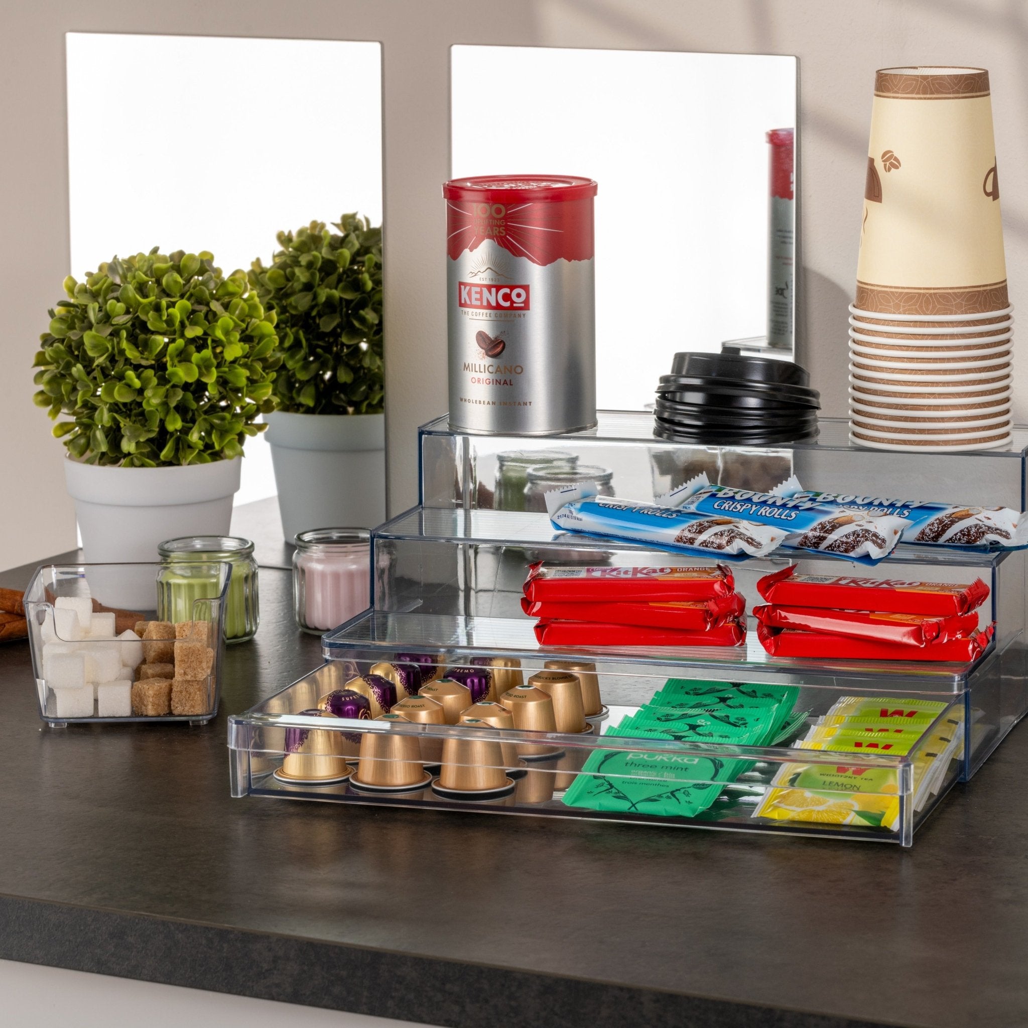 TOW Zagg. 3-Tier Spice Rack With Drawer - The Organizing Warehouse