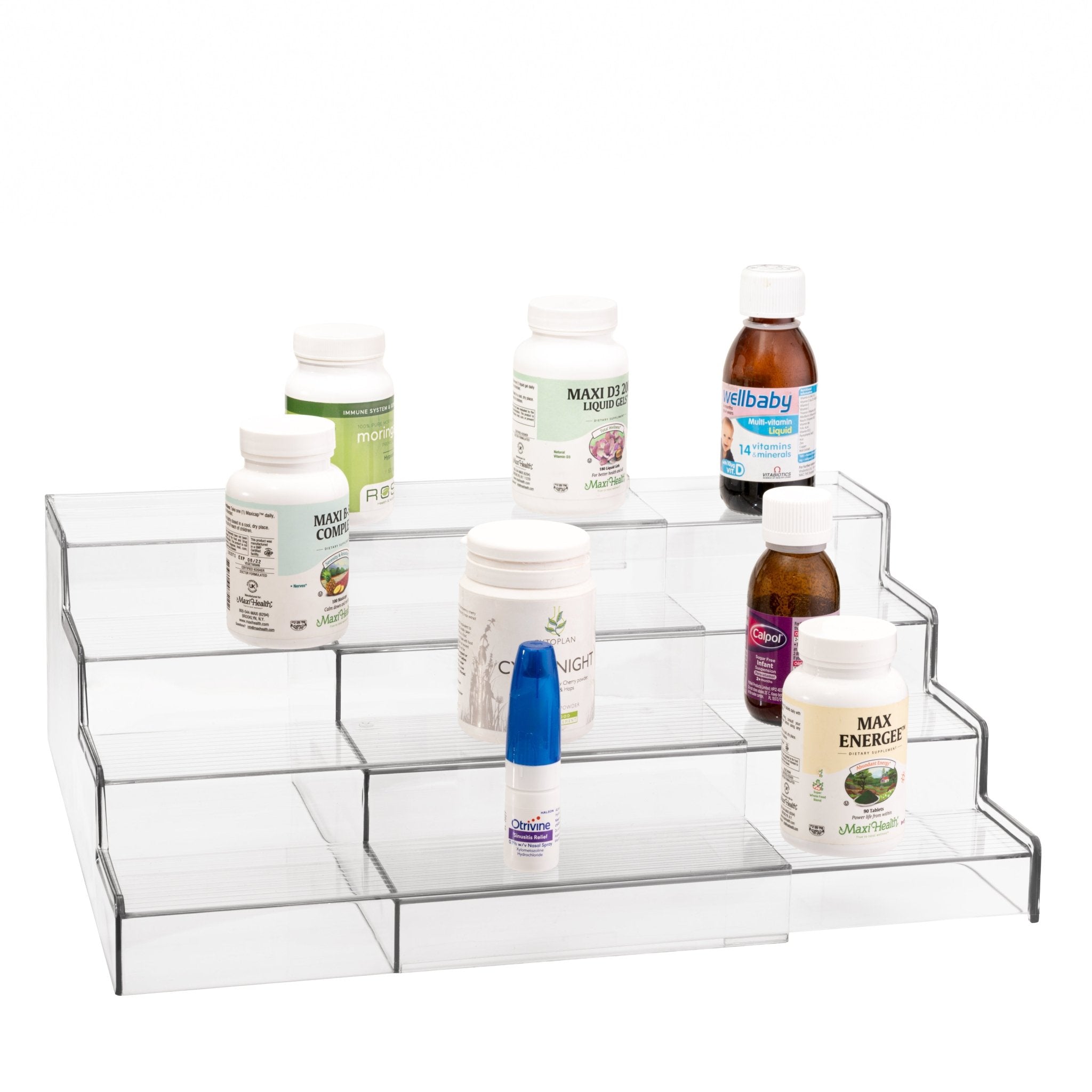 TOW Zagg. 4-Tier Expandable Spice Rack - The Organizing Warehouse