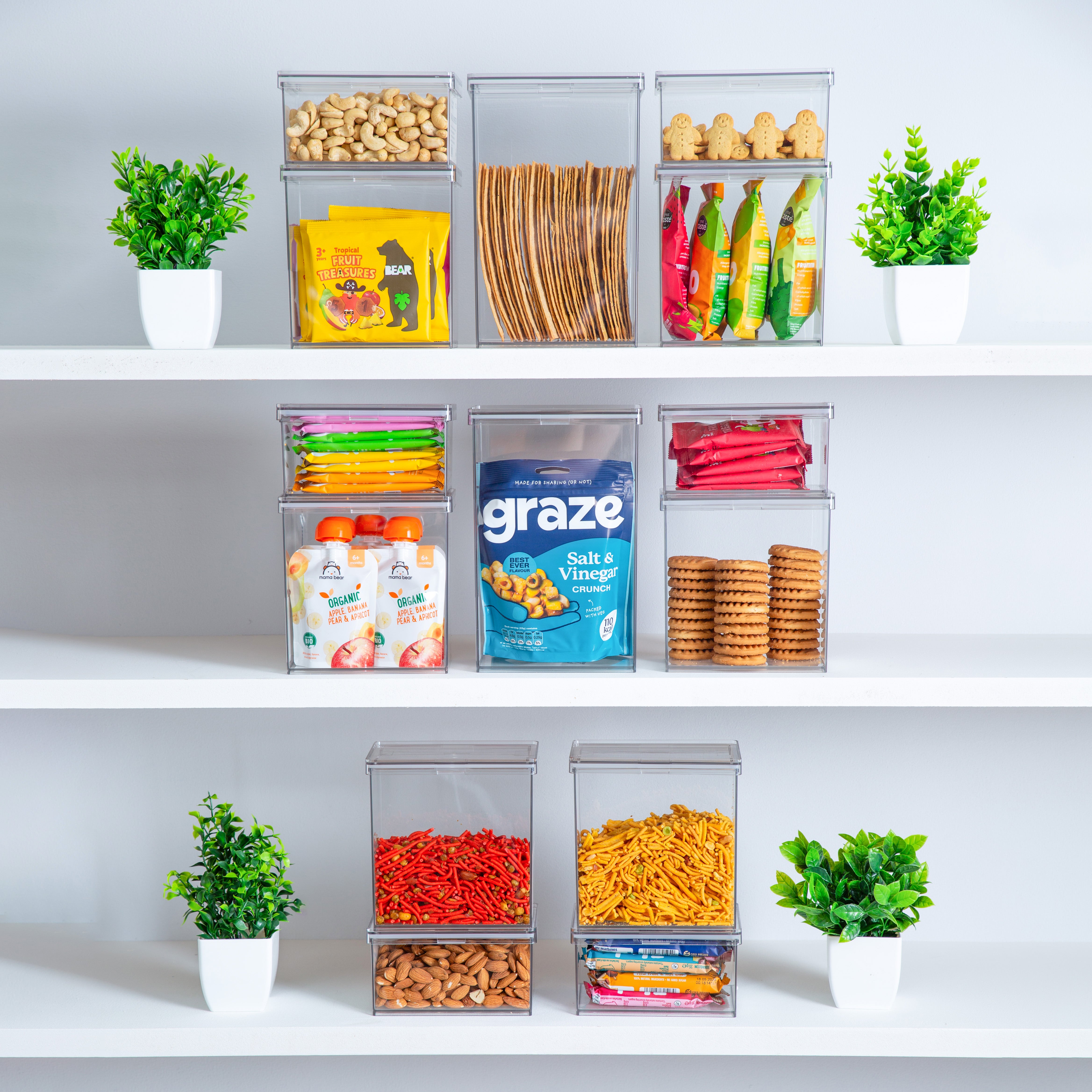 TOW Fitt. Airtight Food Storage Canister – Small (0.75 L) - The Organizing Warehouse