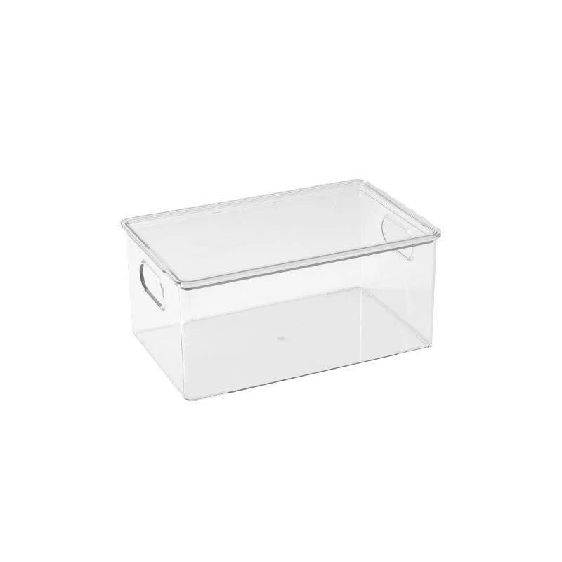 TOW Gripp. Clear Kitchen Storage Bin – 31.8×20.3×15.2 cm (12.5×8×6″) - The Organizing Warehouse