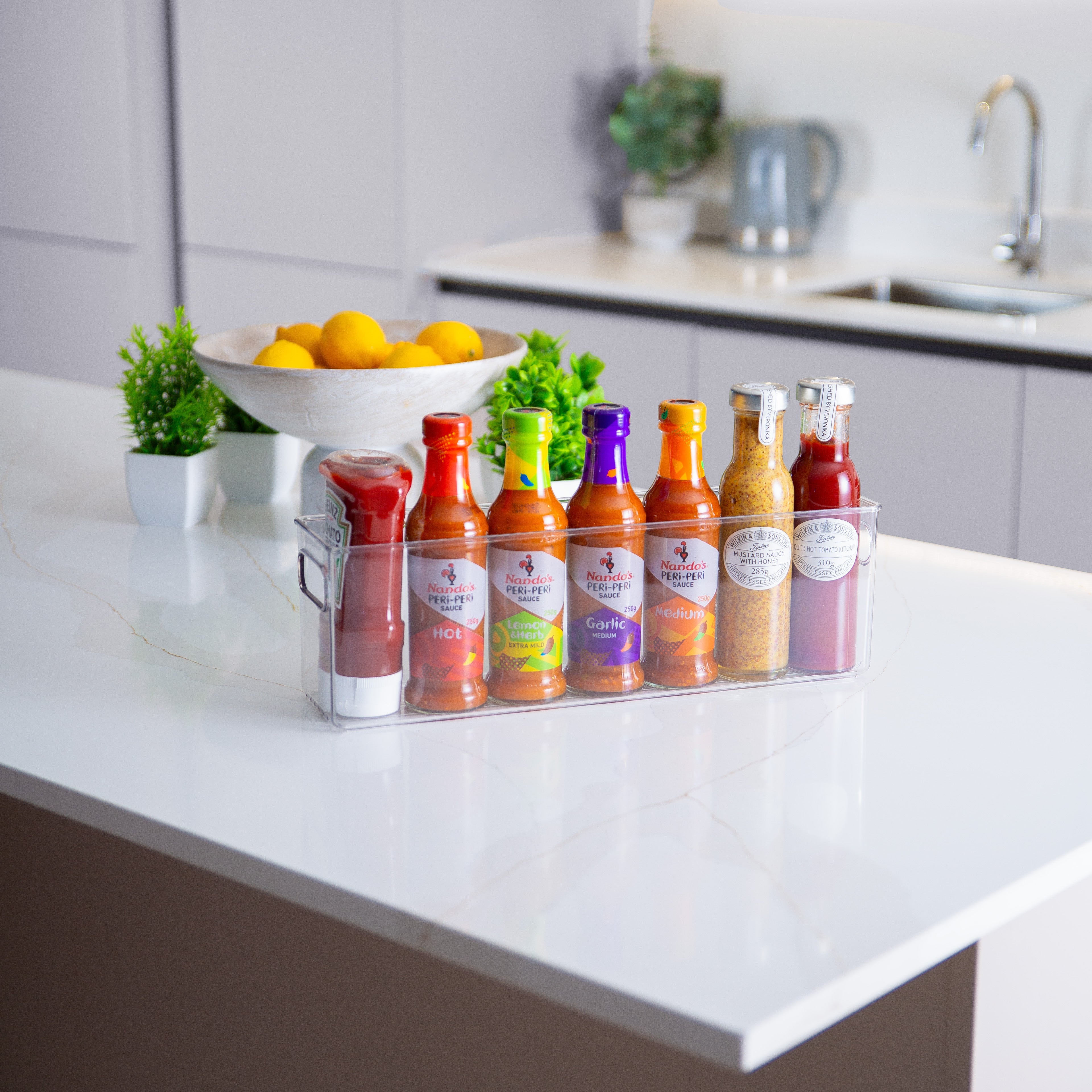 GRIPP. Clear Kitchen Storage Bins