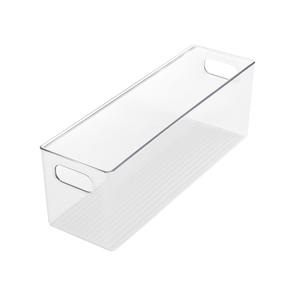 TOW Gripp. Clear Kitchen Storage Bin – 35.6×10.2×12.7 cm (14×4×5″) - The Organizing Warehouse
