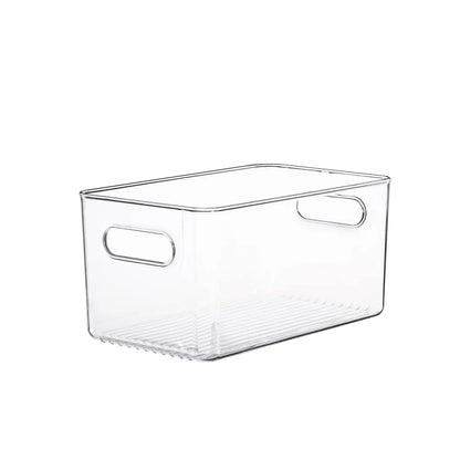 TOW Gripp. Clear Kitchen Storage Bin – 25.4×15.2×12.7 cm (10×6×5″) - The Organizing Warehouse