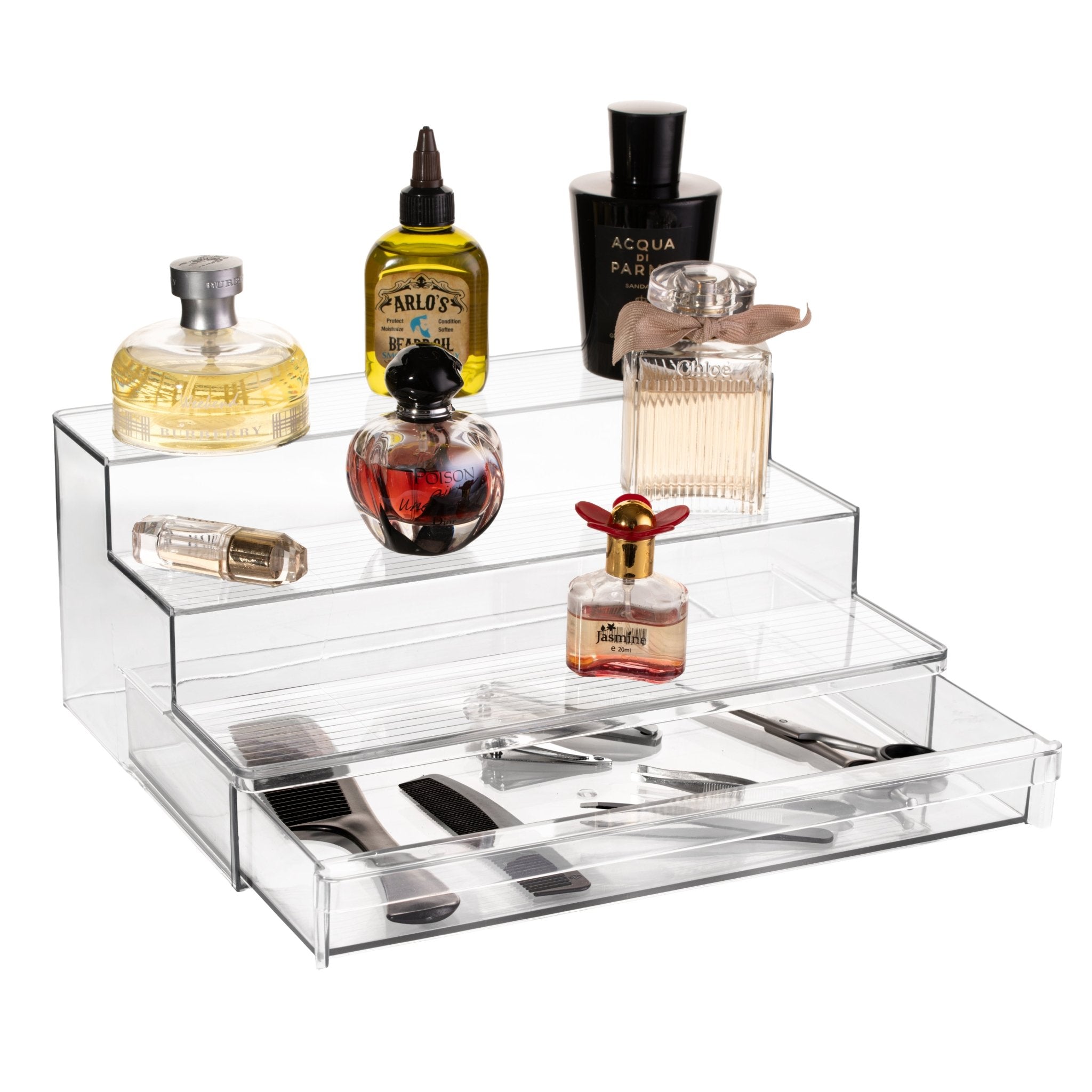 TOW Zagg. 3-Tier Spice Rack With Drawer - The Organizing Warehouse