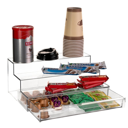 TOW Zagg. 3-Tier Spice Rack With Drawer - The Organizing Warehouse