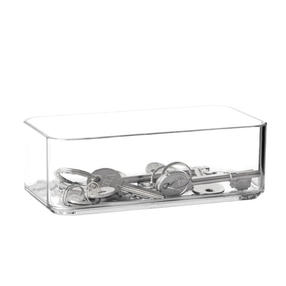 TOW Tainn. Clear Drawer Organiser Narrow – 15.2×7.6×5 cm (6×3×2″) - The Organizing Warehouse
