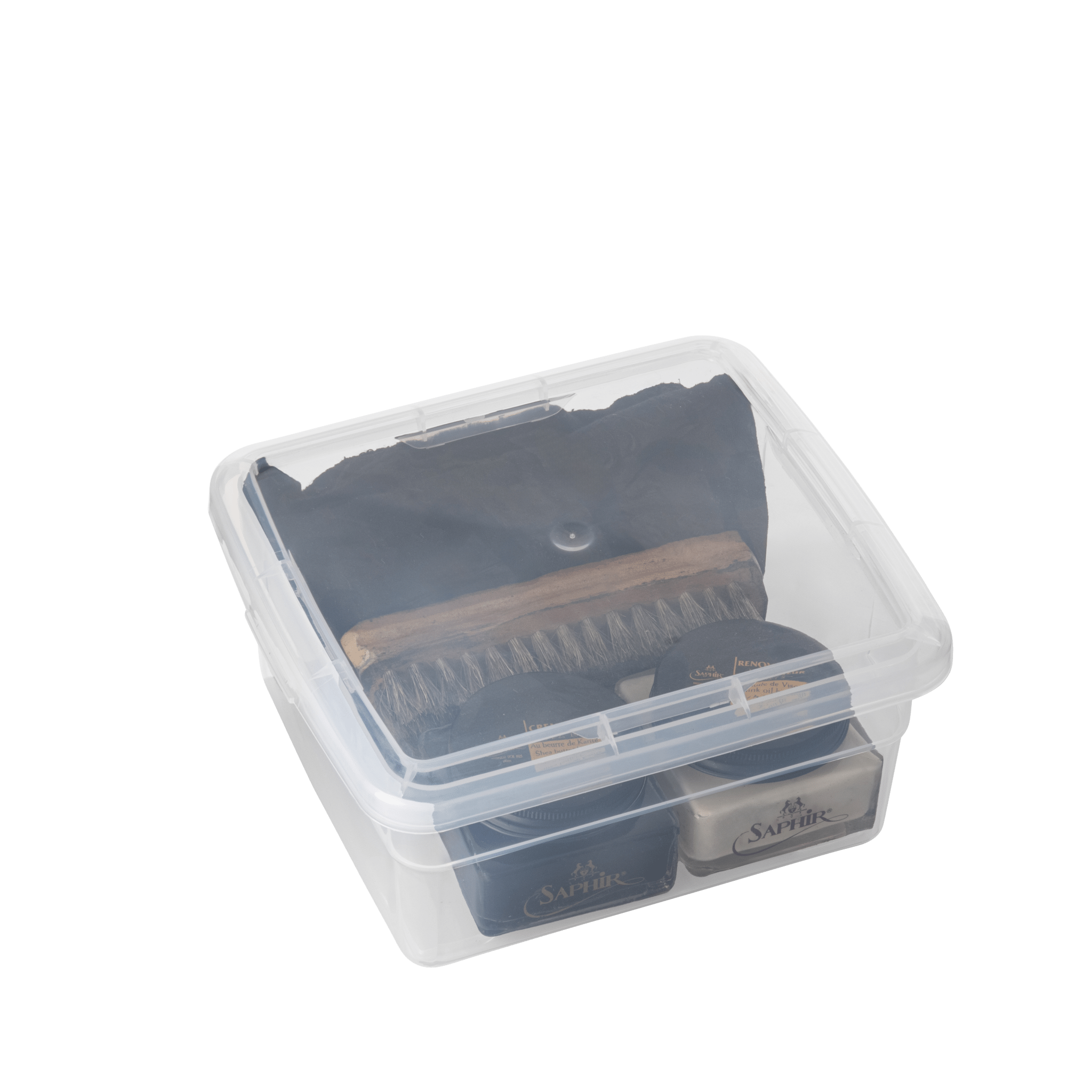 TOW Tubb. Clear Storage Box with Lid - 1.8 L - The Organizing Warehouse