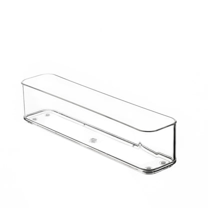 TOW Tainn. Clear Drawer Organiser Slim Divider – 22.9×5.1×5 cm (9×2×2″) - The Organizing Warehouse