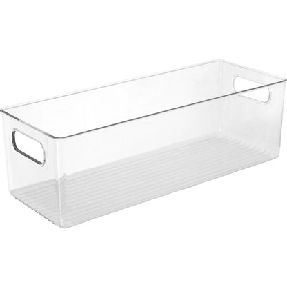 TOW Gripp. Clear Kitchen Storage Bin – 40.6×15.2×12.7 cm (16×6×5″) - The Organizing Warehouse