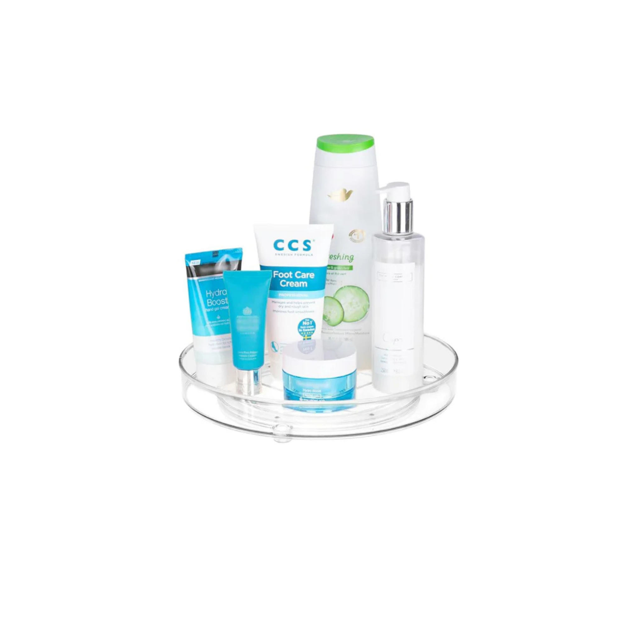 TOW Spinn. Clear Lazy Susan Turntable – 27 cm (10.5″)